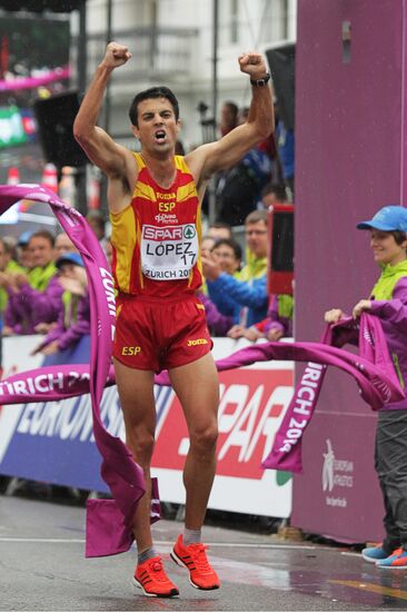 European Athletics Championships. Day Two