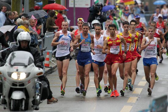 European Athletics Championships. Day Two