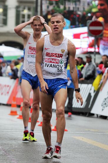 European Athletics Championships. Day Two