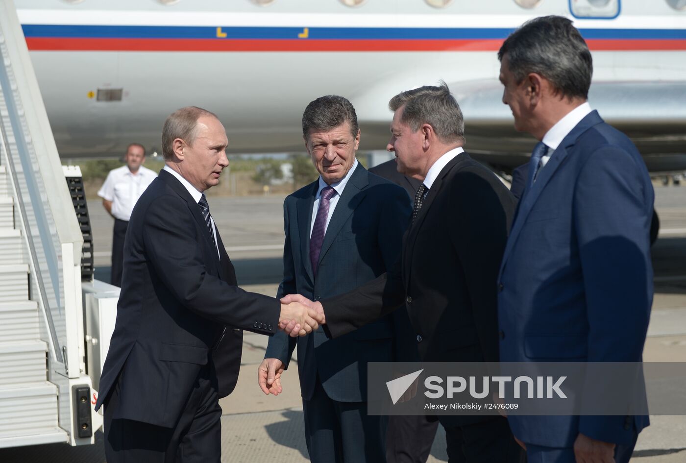 Vladimir Putin's working visit to Crimean Federal District