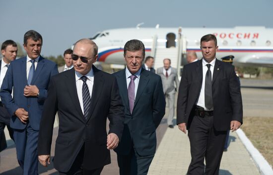 Vladimir Putin's working visit to Crimean Federal District