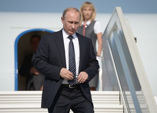 Vladimir Putin's working visit to Crimean Federal District