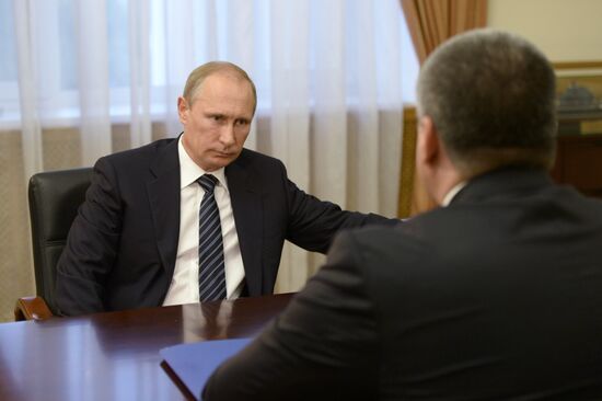Vladimir Putin's working visit to Crimean Federal District