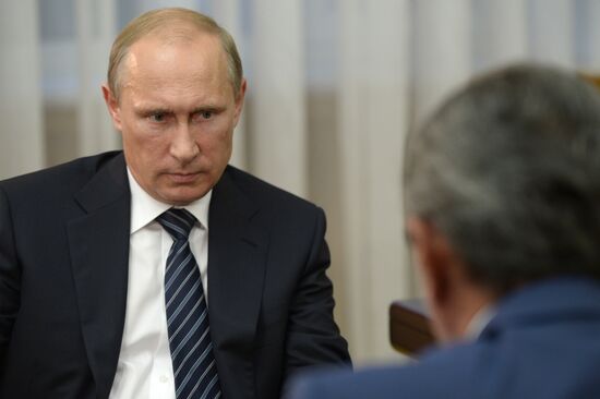 Vladimir Putin's working visit to Crimean Federal District