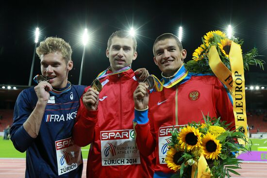European Athletics Championships. Day two