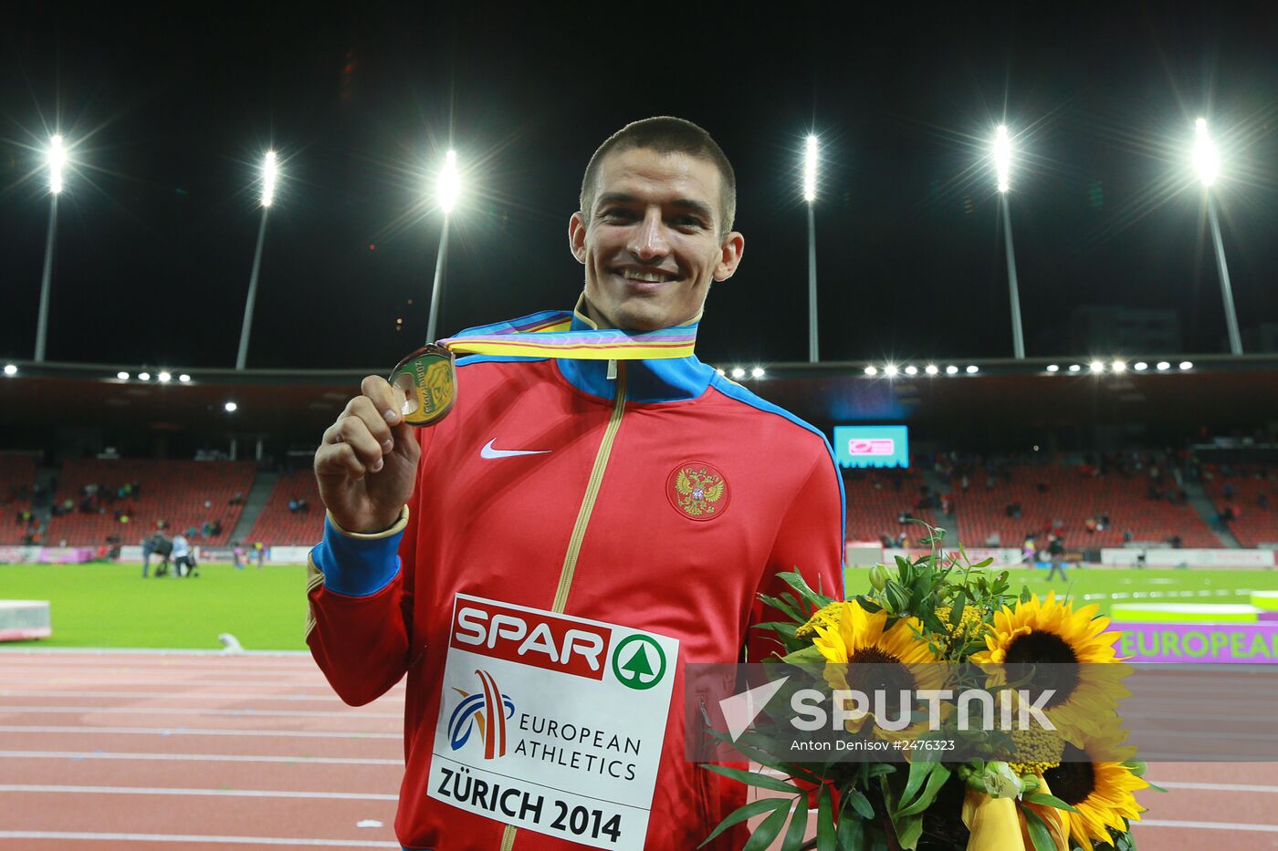 European Athletics Championships. Day two