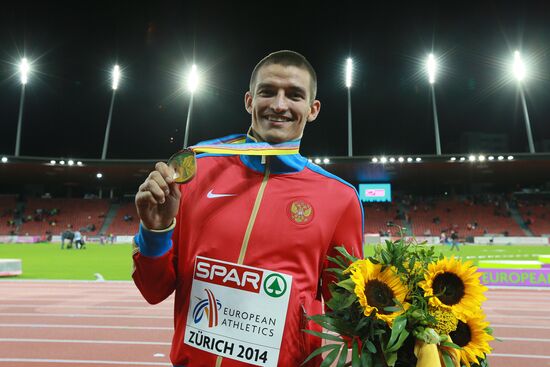 European Athletics Championships. Day two