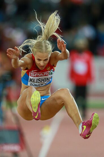 European Athletics Championships. Day two