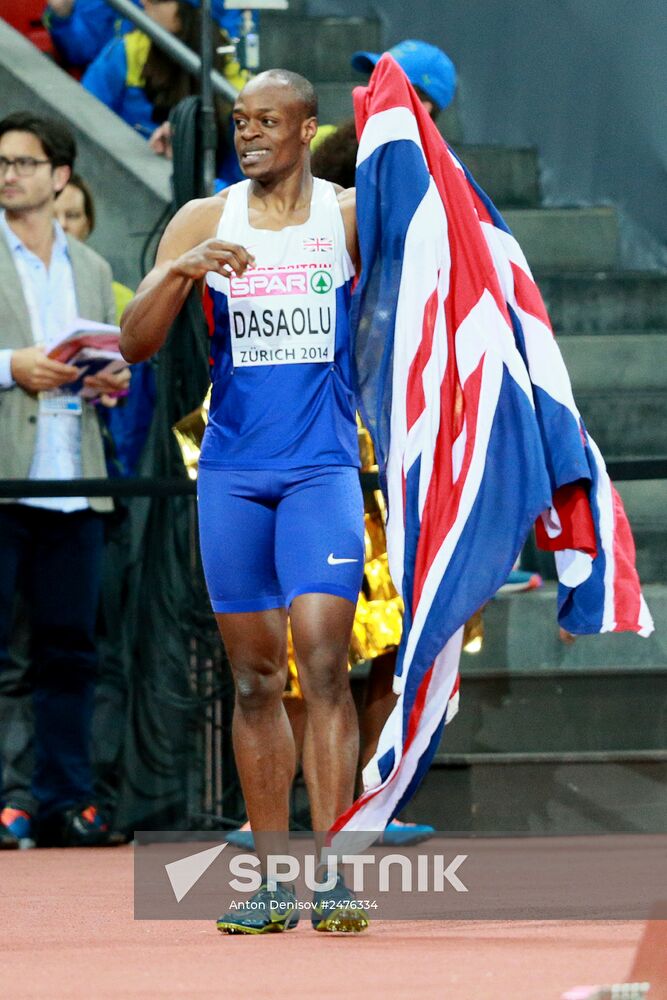 European Athletics Championships. Day Two