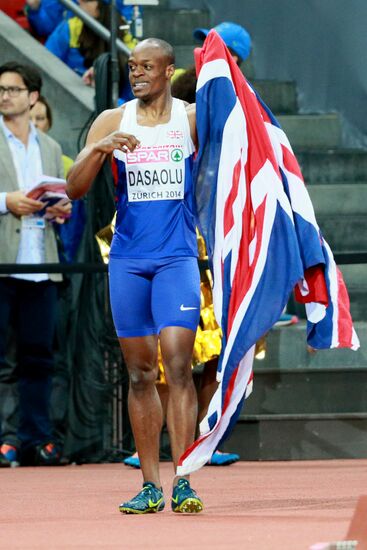 European Athletics Championships. Day Two