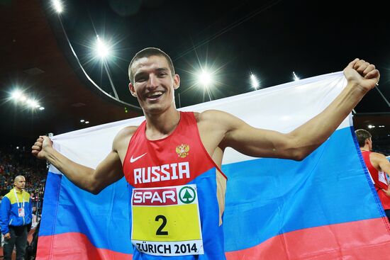 European Athletics Championships. Day Two