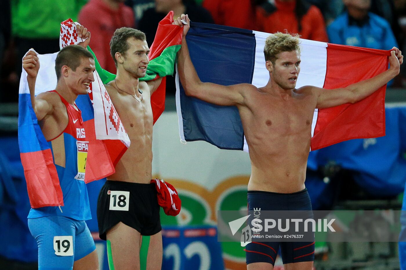 European Athletics Championships. Day Two