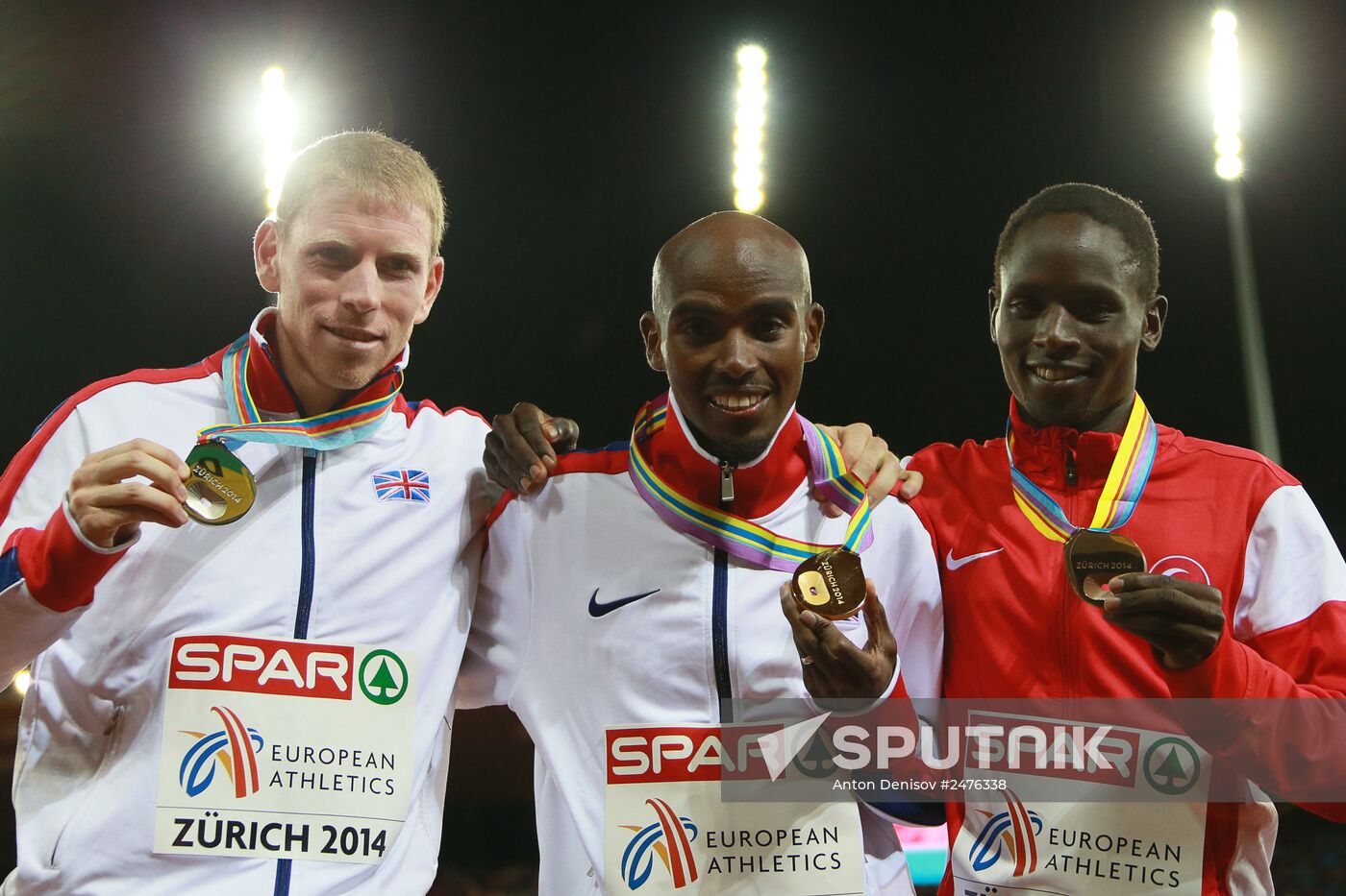 European Athletics Championships. Day Two