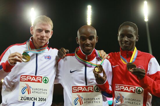 European Athletics Championships. Day Two