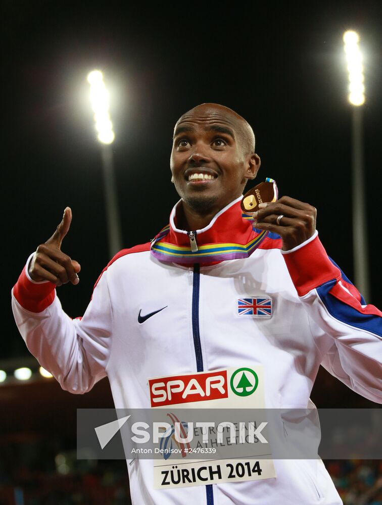 European Athletics Championships. Day Two