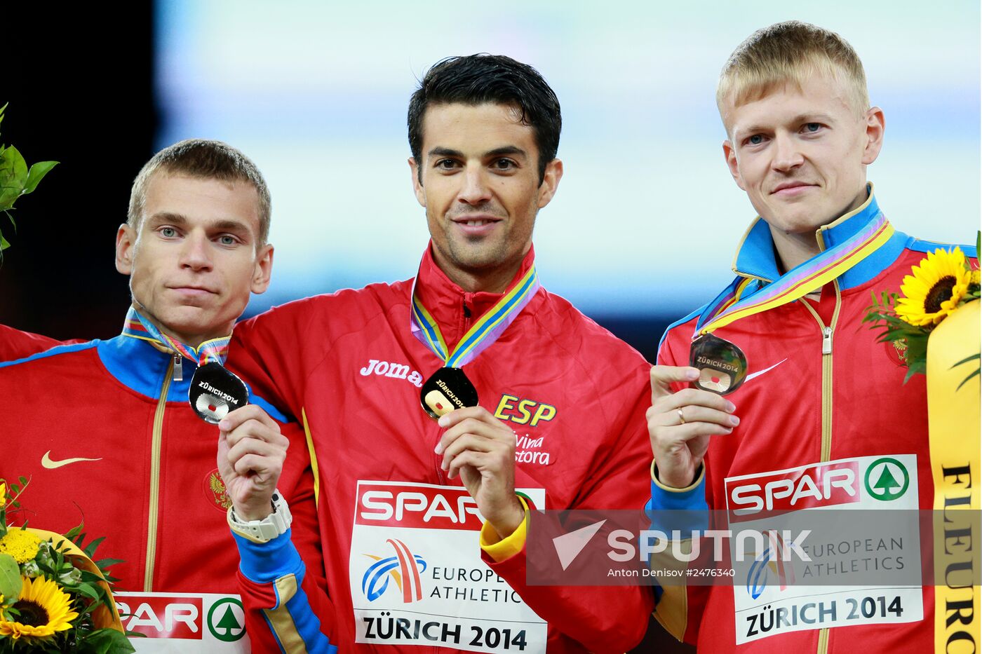 European Athletics Championships. Day Two
