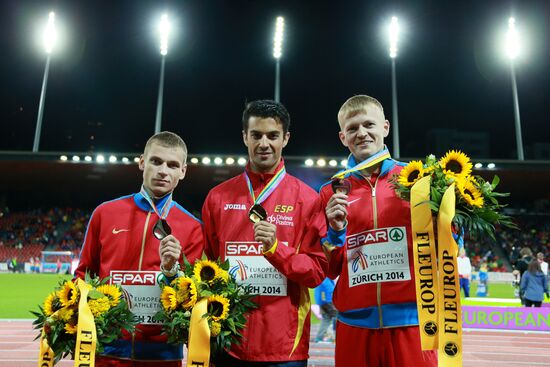European Athletics Championships. Day Two