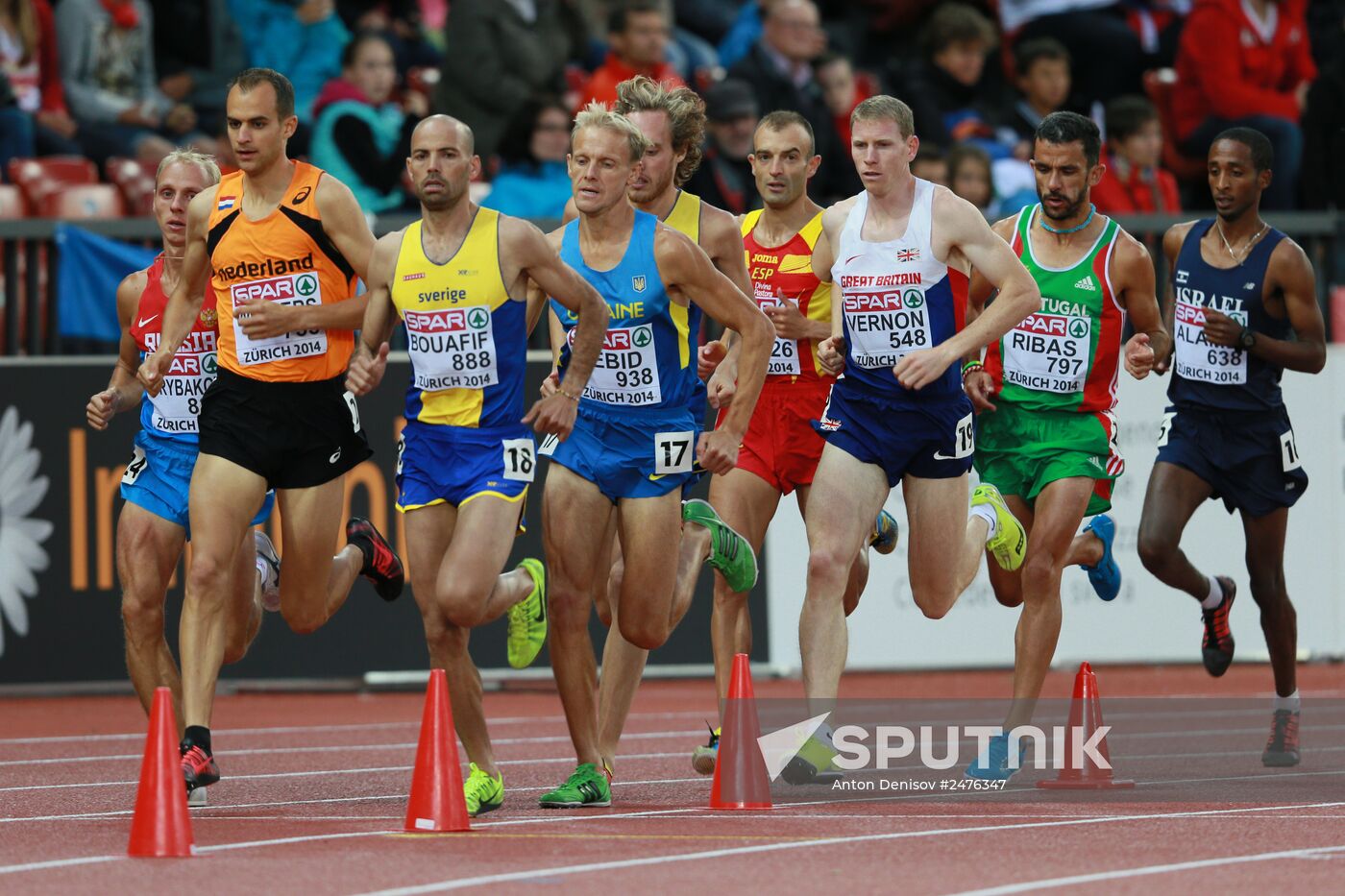 European Athletics Championships. Day Two