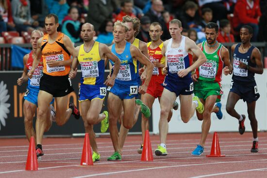European Athletics Championships. Day Two