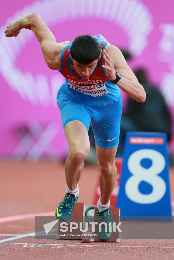 European Athletics Championships. Day Two