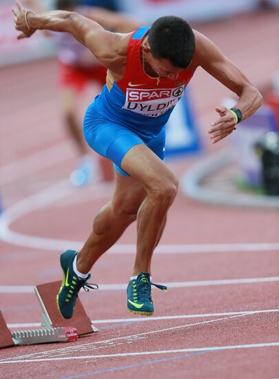 European Athletics Championships. Day Two