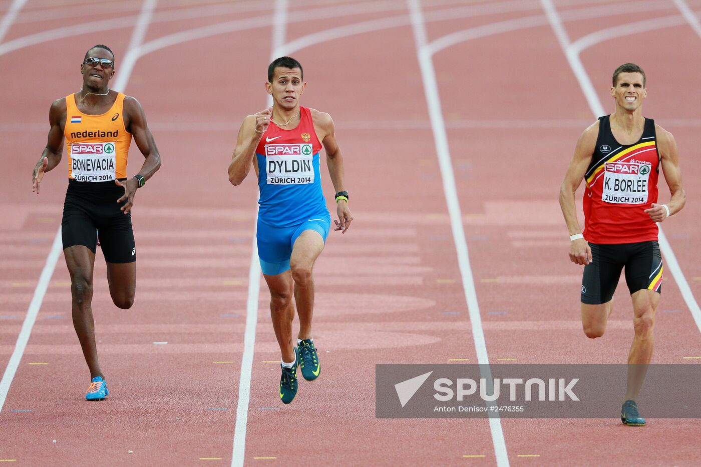 European Athletics Championships. Day Two
