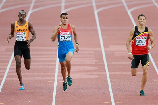 European Athletics Championships. Day Two