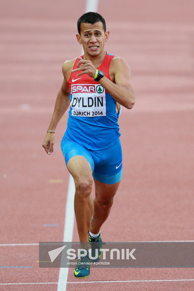European Athletics Championships. Day Two