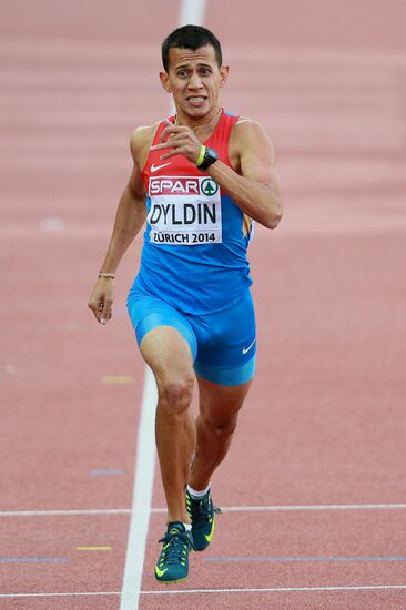 European Athletics Championships. Day Two