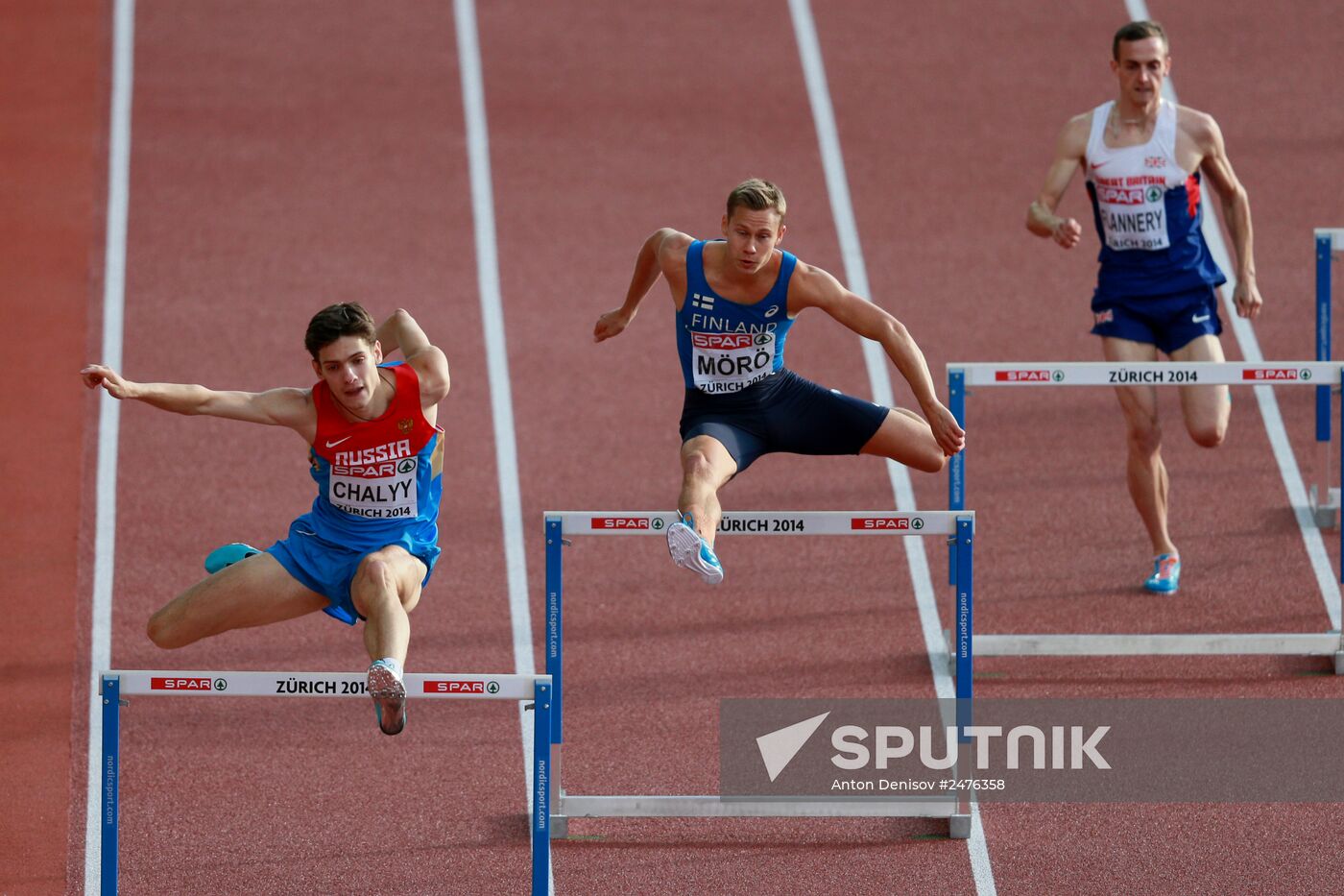 European Athletics Championships. Day Two