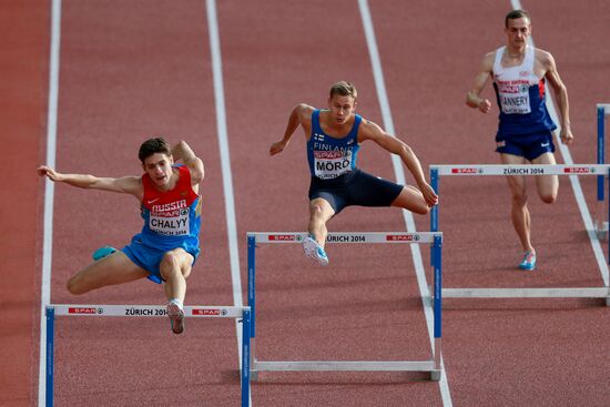 European Athletics Championships. Day Two