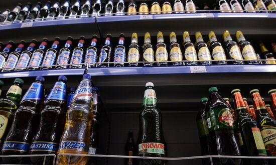 Russia suspends import of Ukraine's alhohol