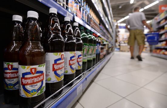 Russia suspends import of Ukraine's alhohol