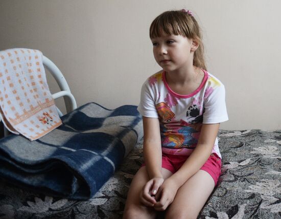 Donetsk children undergo treatment at Morozovskaya Children's Hospital