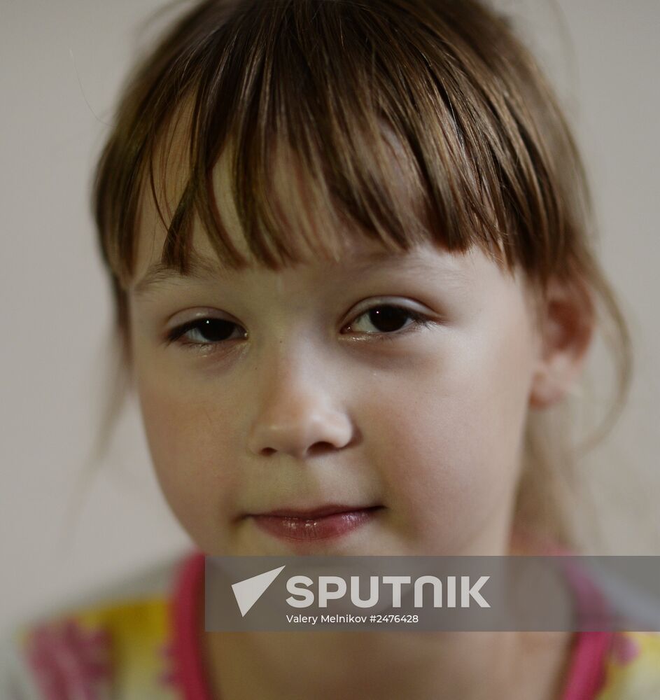 Donetsk children undergo treatment at Morozovskaya Children's Hospital