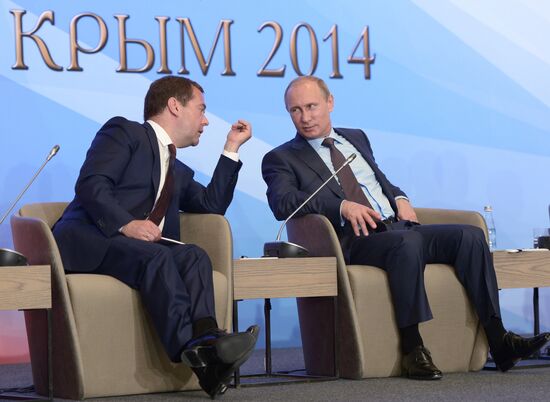 Vladimir Putin's working visit to Crimean Federal District. Day Two