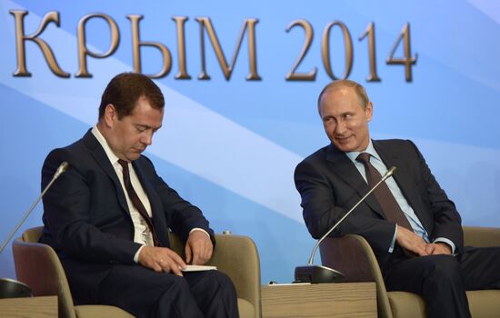 Vladimir Putin's working visit to Crimean Federal District. Day Two