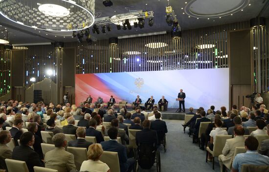 Vladimir Putin's working visit to Crimean Federal District. Day Two