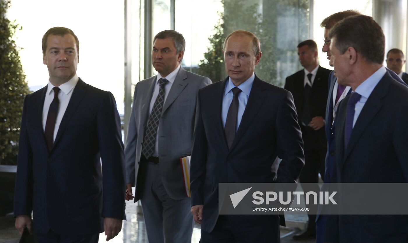 Vladimir Putin's working visit to Crimean Federal District. Day Two