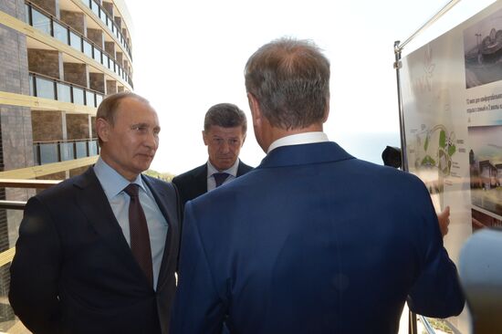 Vladimir Putin's working visit to Crimean Federal District. Day Two