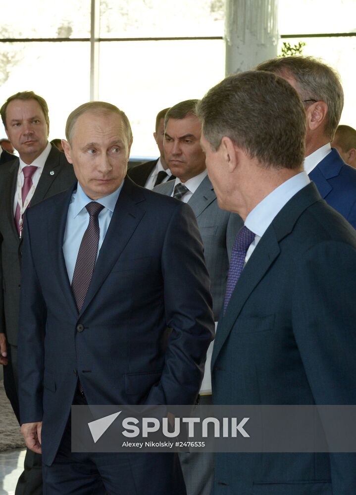 Vladimir Putin's working visit to Crimean Federal District. Day Two