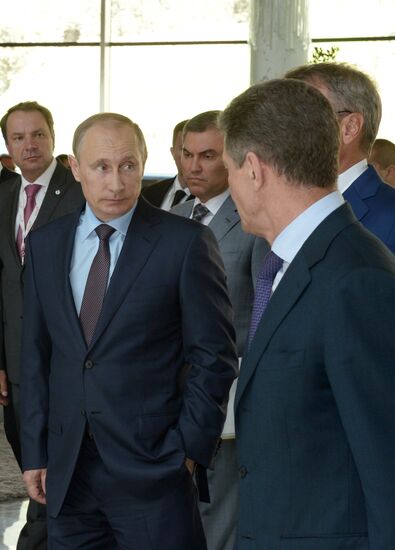 Vladimir Putin's working visit to Crimean Federal District. Day Two