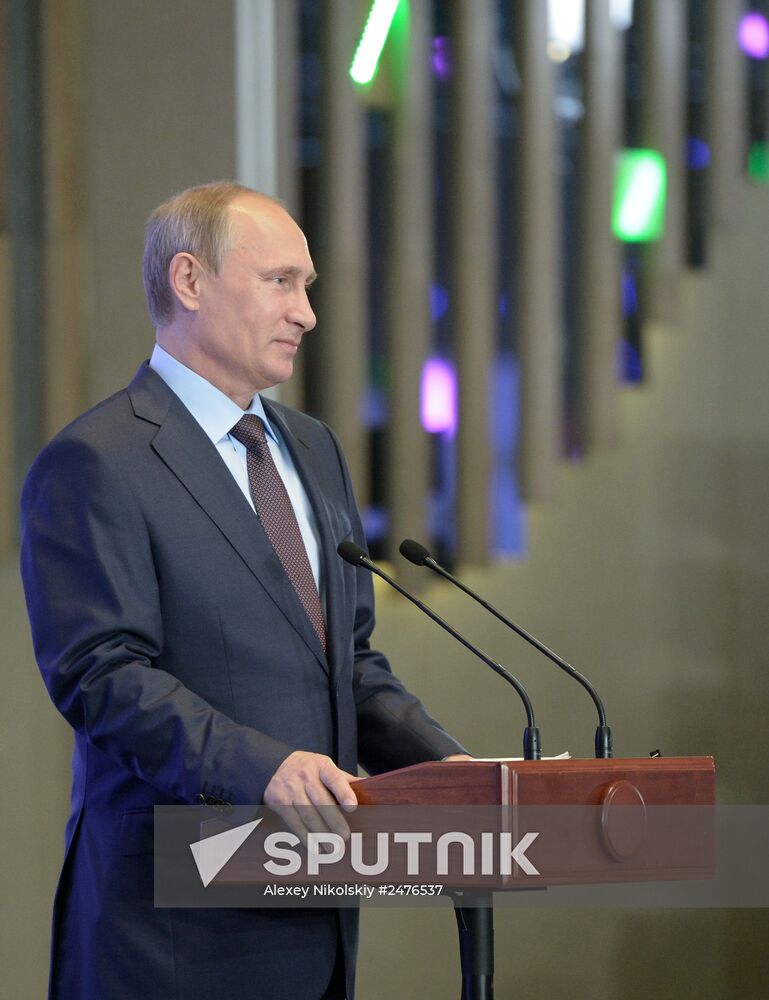 Vladimir Putin's working visit to Crimean Federal District. Day Two