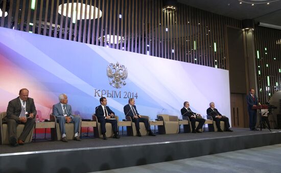 Vladimir Putin's working visit to Crimean Federal District. Day Two