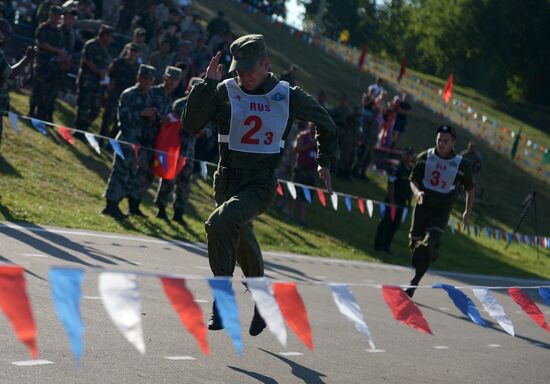 Tank biathlon 2014. Athletic Stage