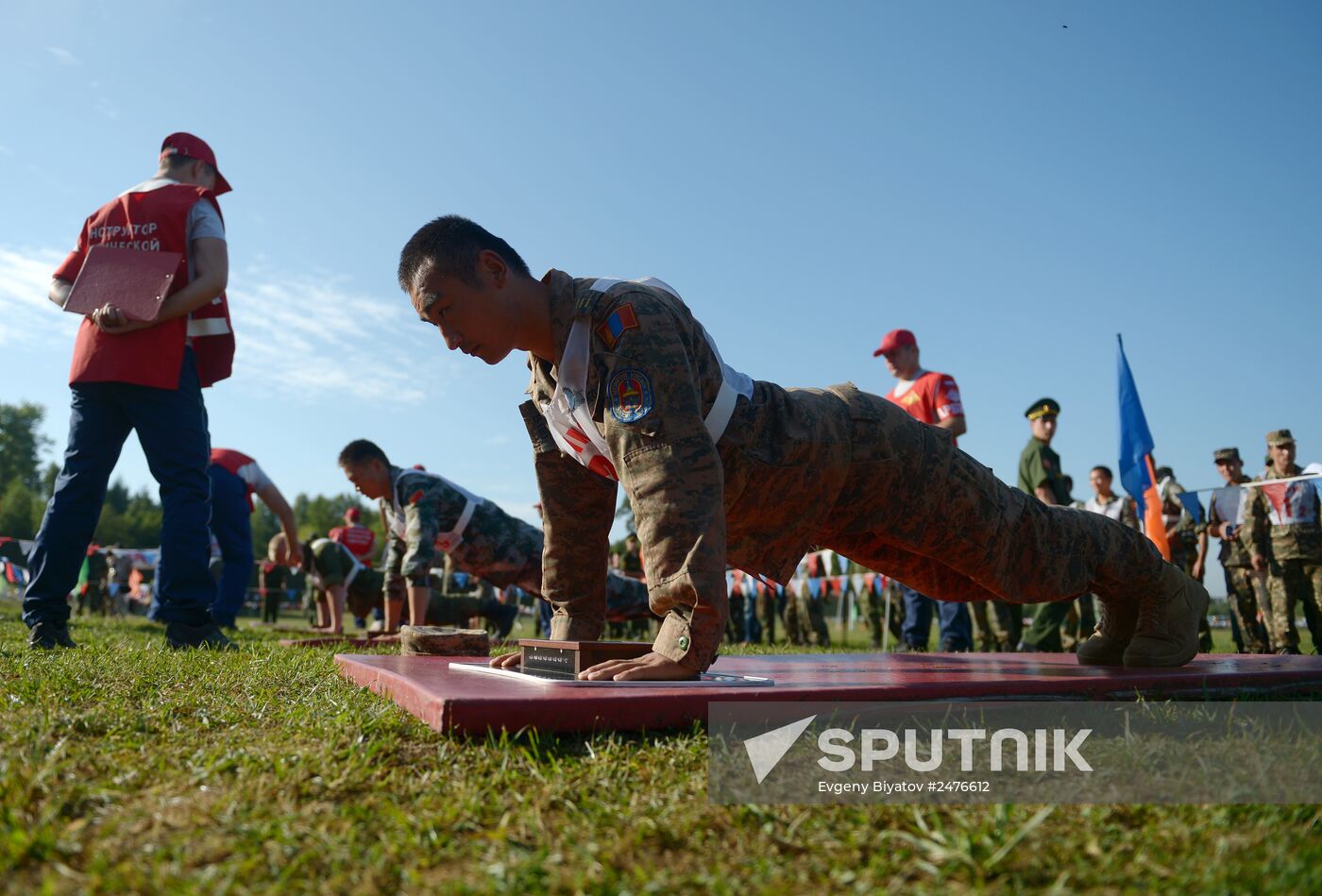 Tank biathlon 2014. Athletic Stage