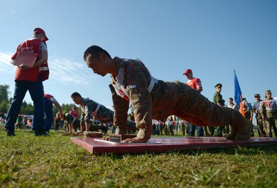 Tank biathlon 2014. Athletic Stage