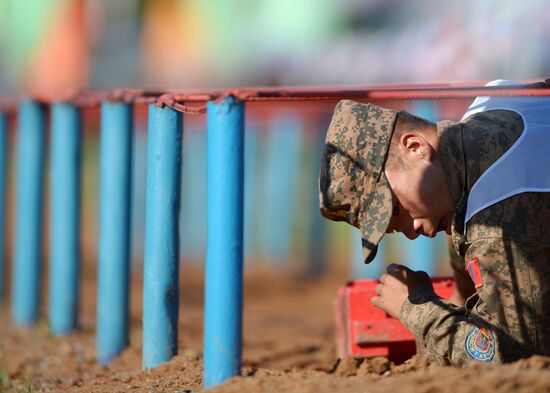 Tank biathlon 2014. Athletic Stage