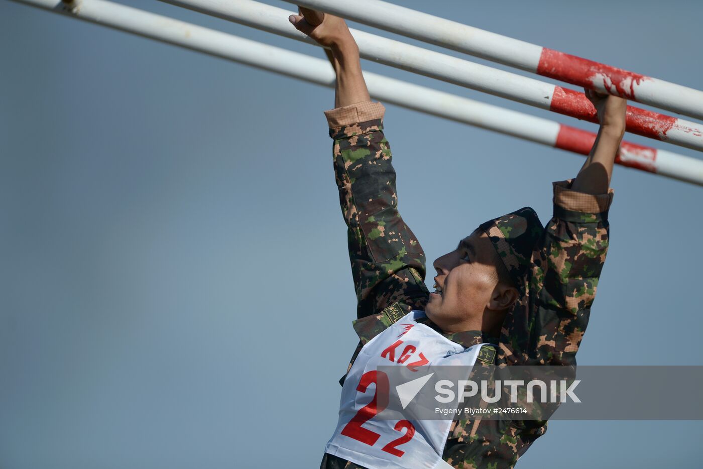 Tank biathlon 2014. Athletic Stage