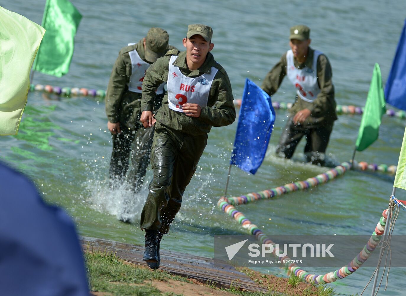 Tank biathlon 2014. Athletic Stage